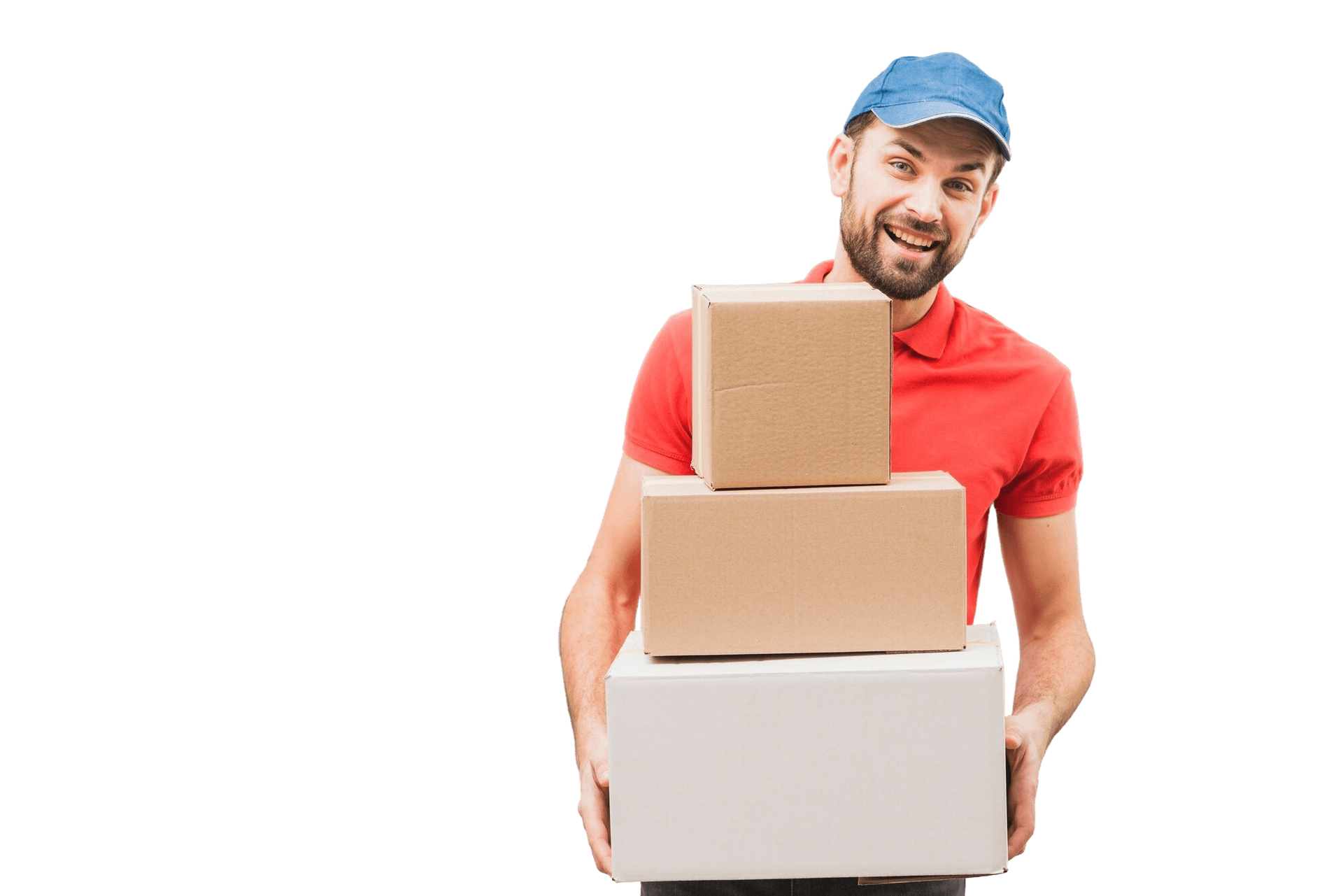Giant Van movers loading furniture