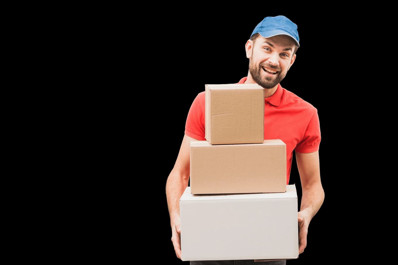 Giant Van movers loading furniture