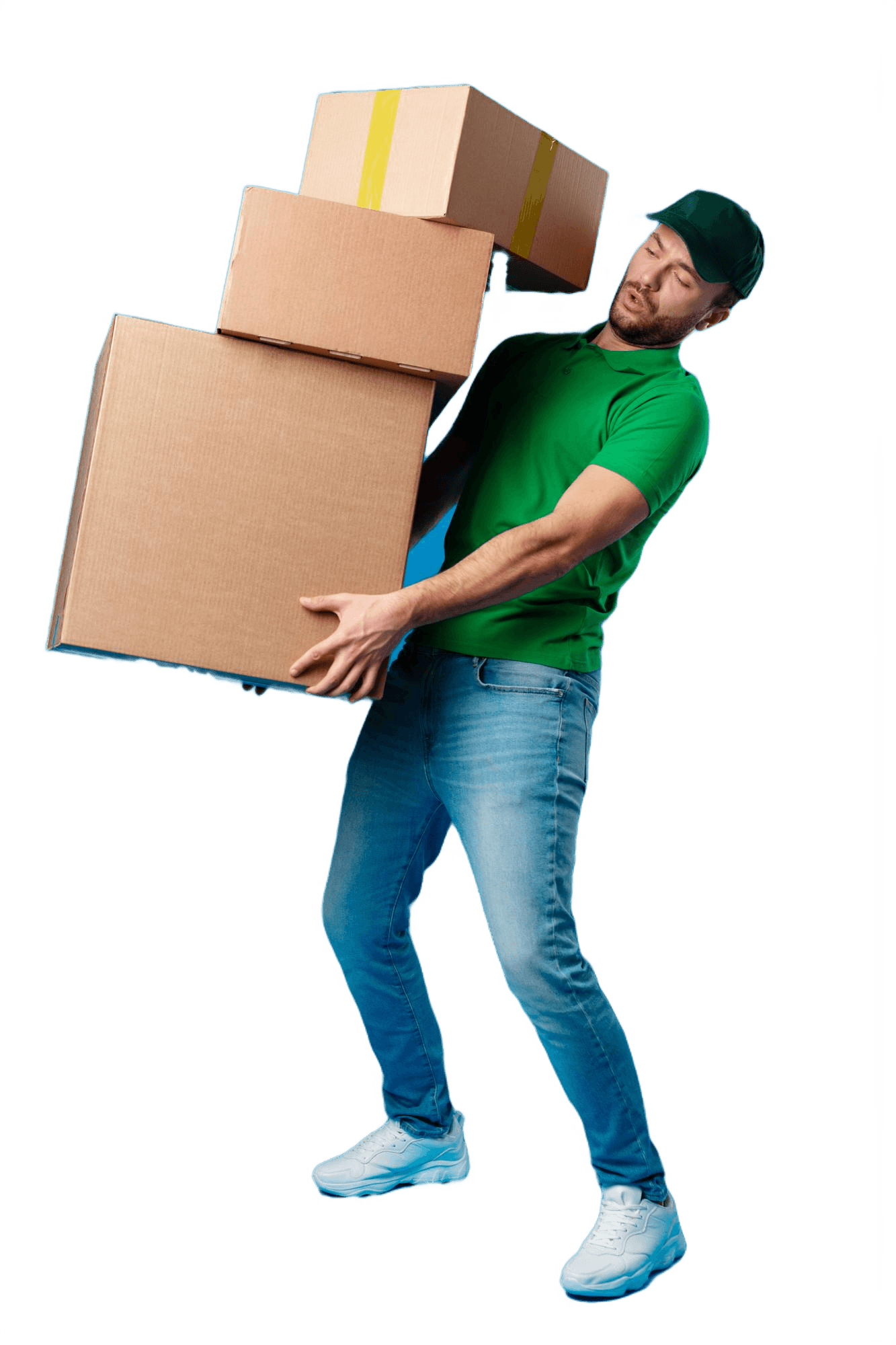 Man and van service collecting a single item