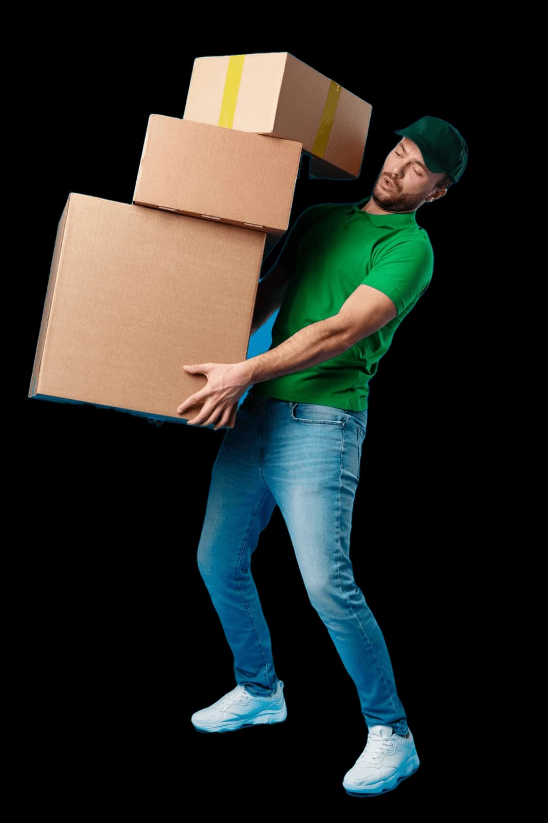 Man and van service collecting a single item