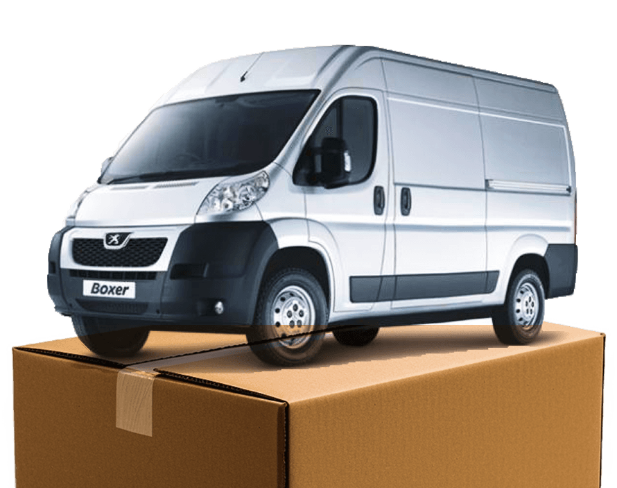 Giant Van removal service illustration