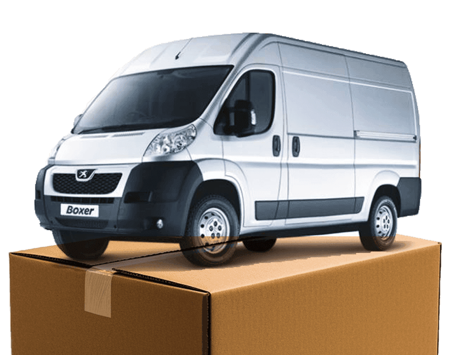 Giant Van removal service illustration