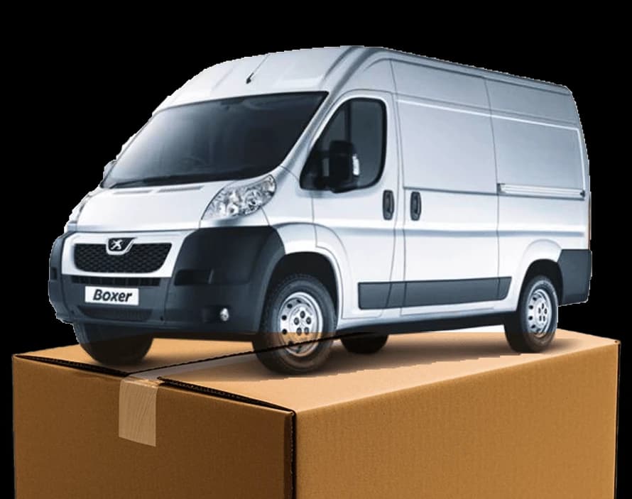 Giant Van removal service illustration