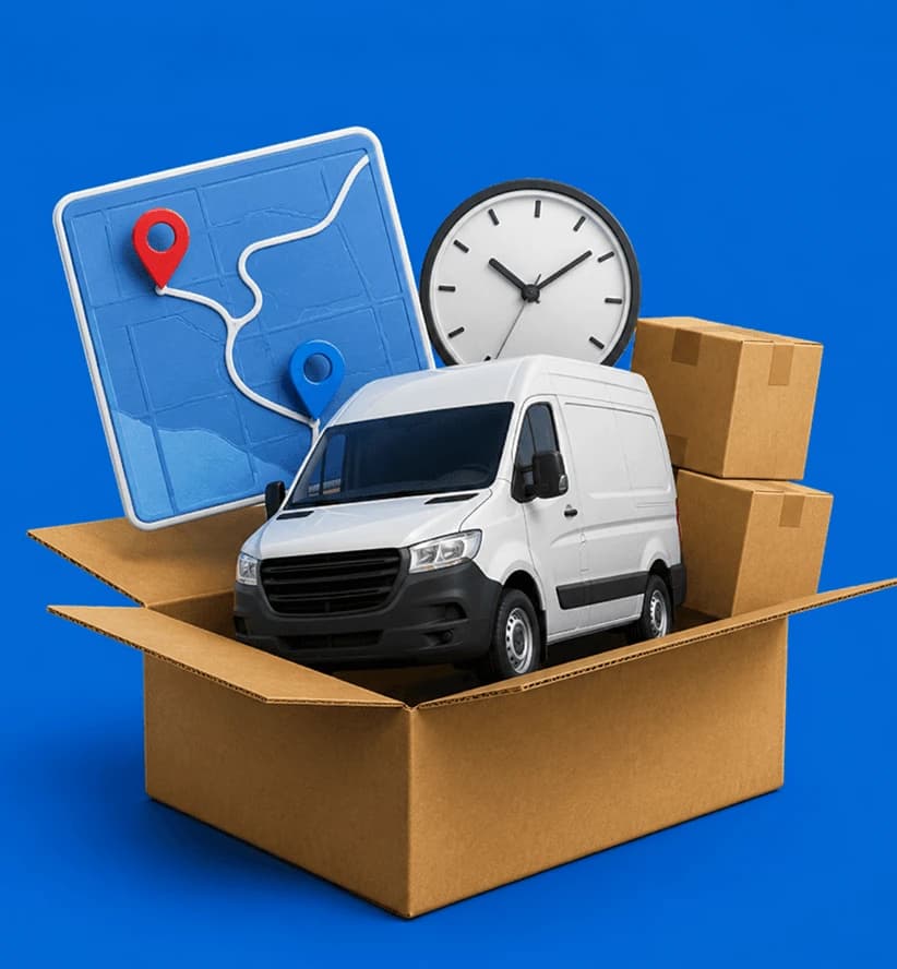 Giant Van API code example: getting a delivery quote in seconds