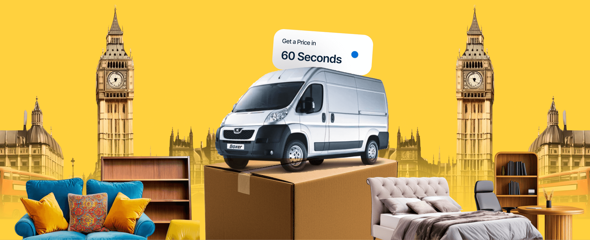 Giant Van removal team — discreet divorce and separation moving service across the UK