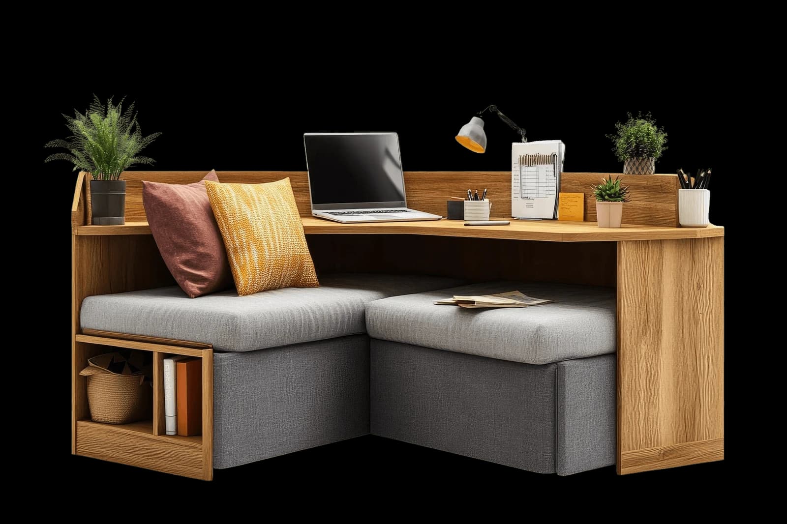 Giant Van delivery service with furniture and packages