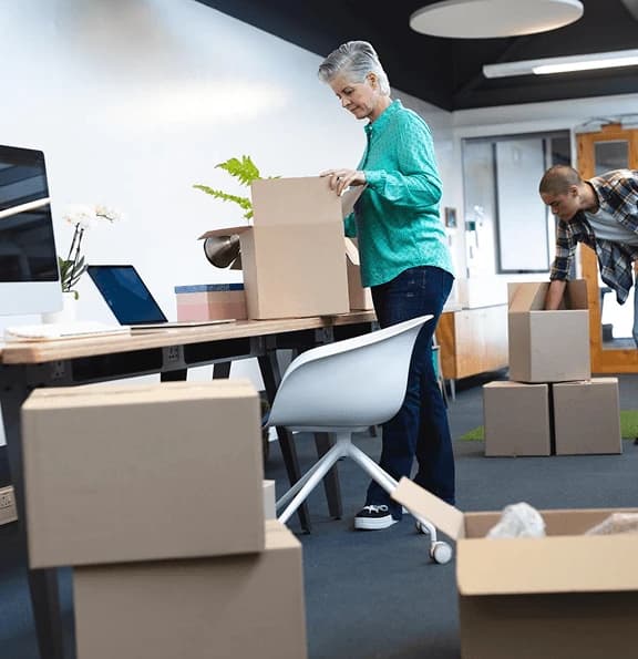 Weekend office building access — goods lift, loading bay, security arrangements.