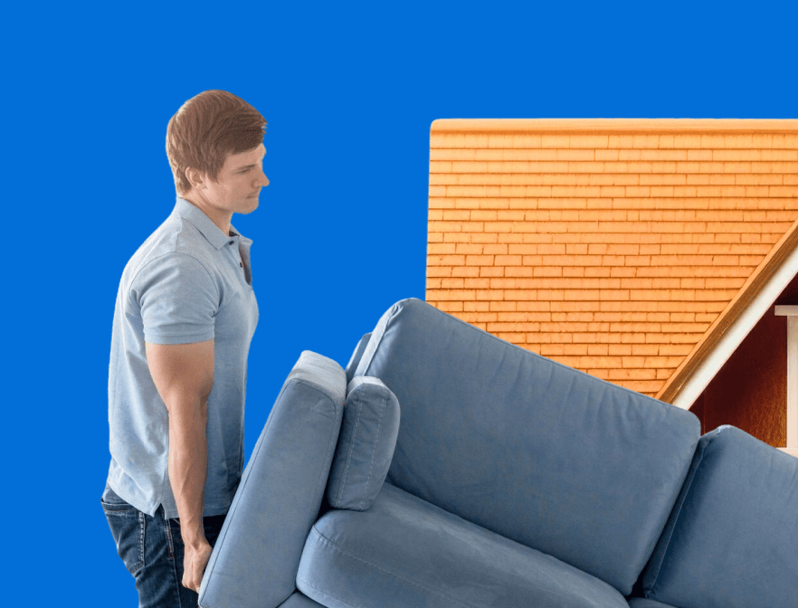 Collage of UK furniture brand logos — IKEA, Argos, Wayfair, DFS, Dreams — included in Giant Van's furniture assembly service coverage.