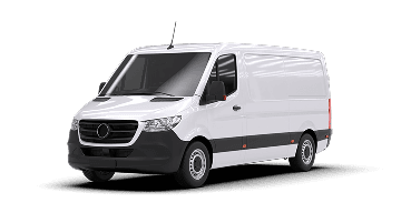 Removal driver loading boxes into a Giant Van