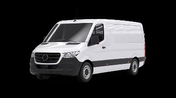 Removal driver loading boxes into a Giant Van