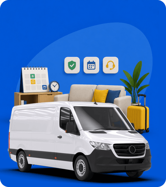 Giant Van removals — flexible cancellation and refunds