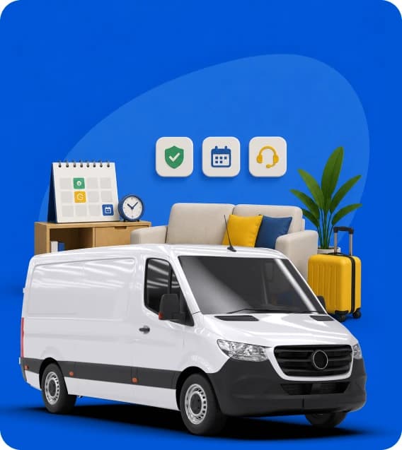 Giant Van removals — flexible cancellation and refunds