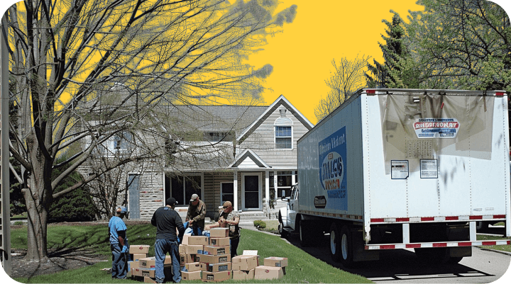 Man and Van Dealers — Giant Van trade delivery