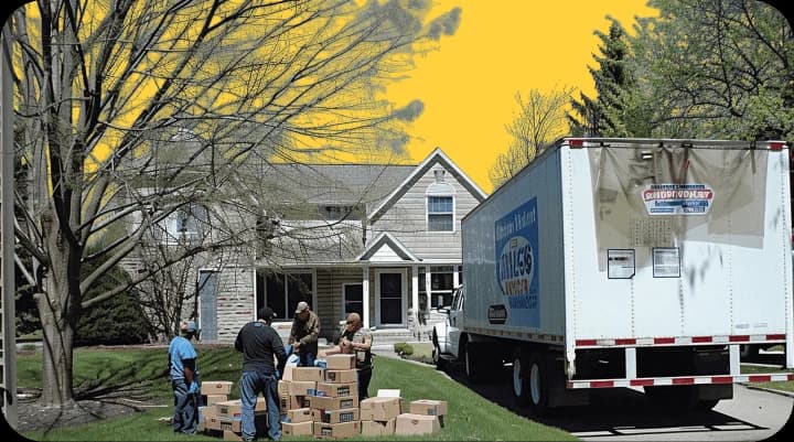 Man and Van Dealers — Giant Van trade delivery