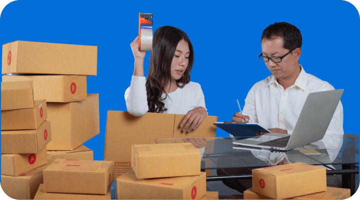 Retailers and E-Commerce Businesses — Giant Van trade delivery