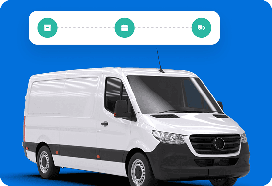 Giant Van 3 bed house removal timeline