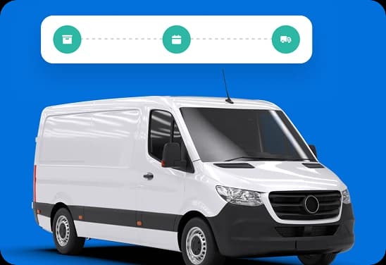 Giant Van 3 bed house removal timeline