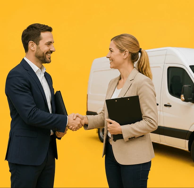 Letting agent partnering with Giant Van's removal referral programme