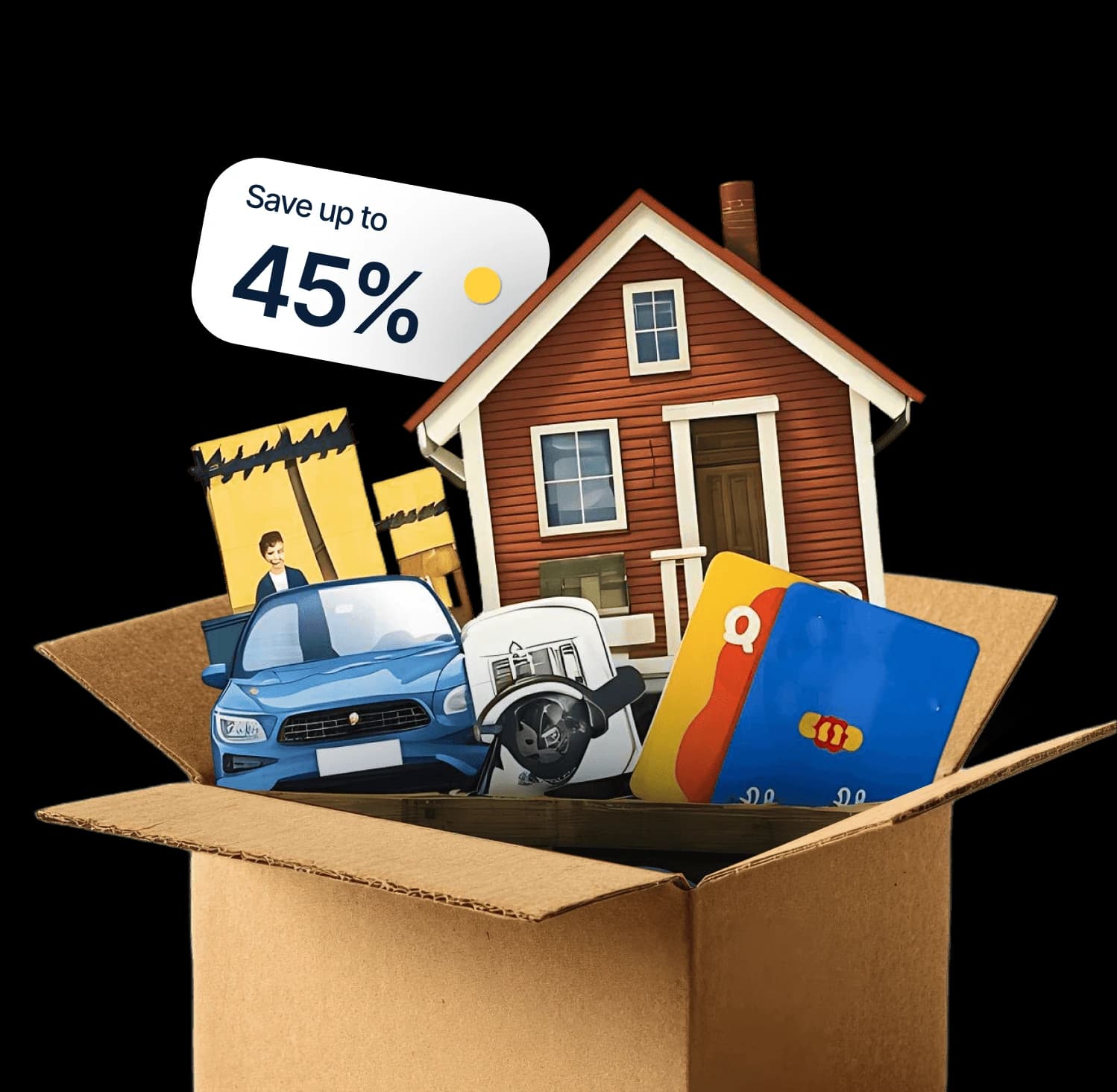 Professional Giant Van removal crew ready for your UK house move