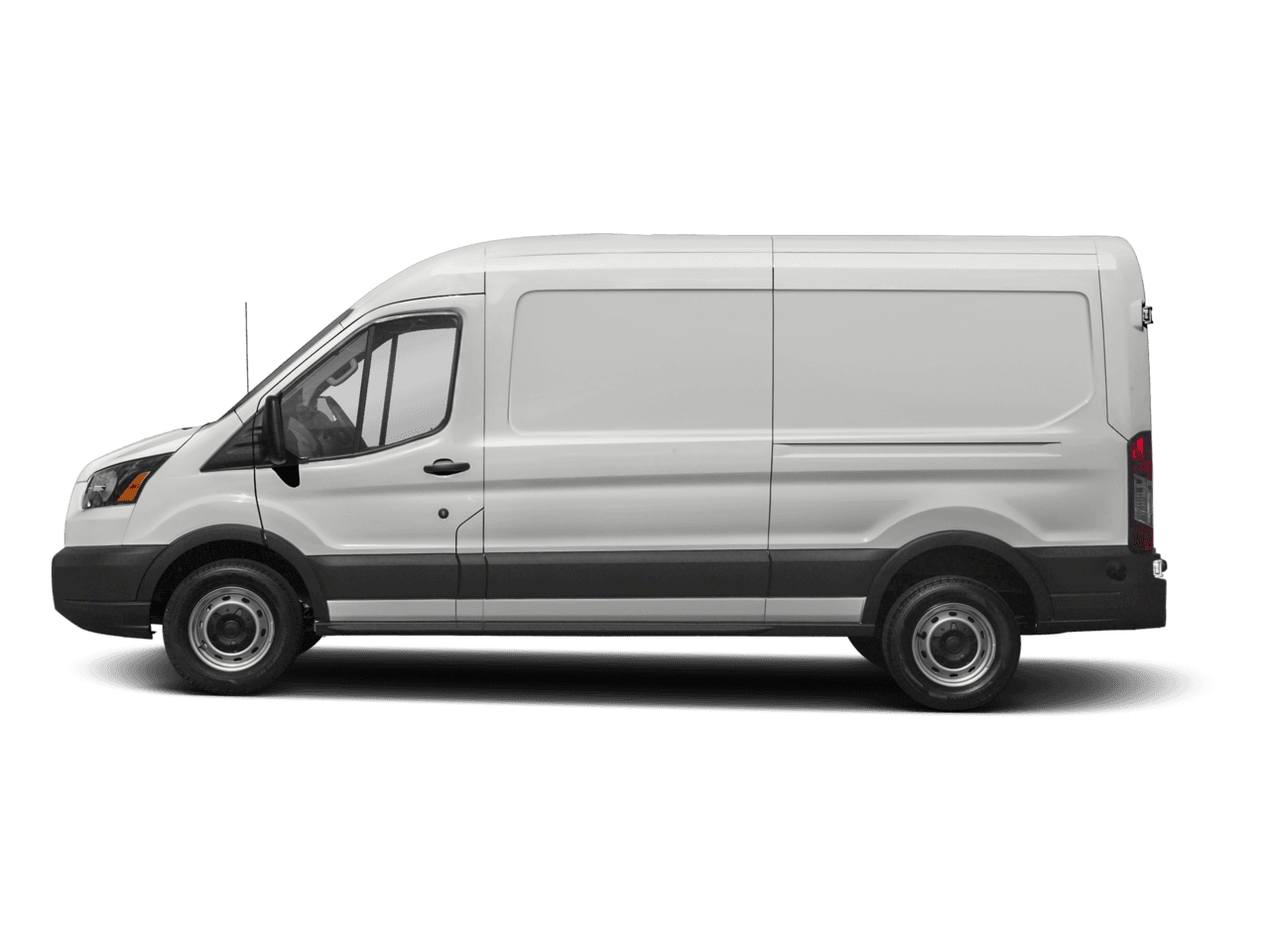 Luton van side profile